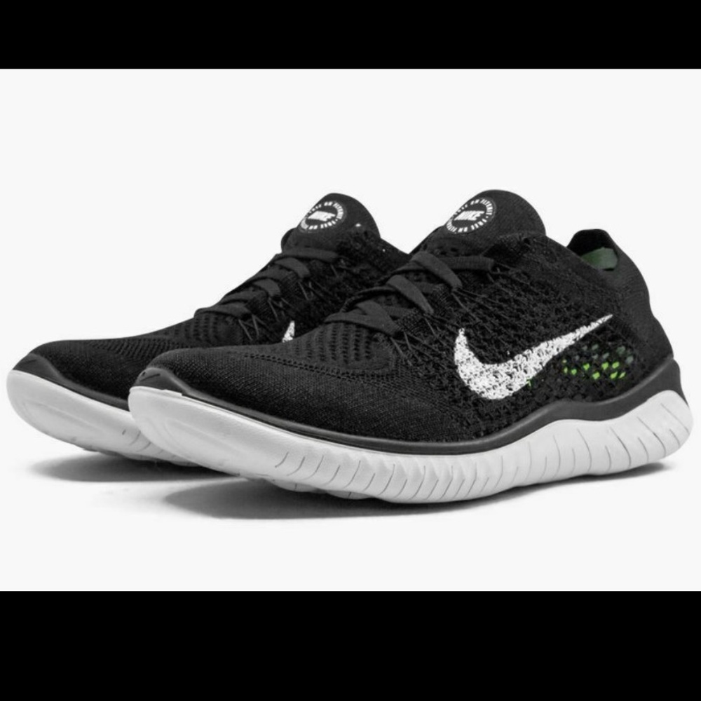 Nike Free RN Flyknit 2018 'Black' Women’s